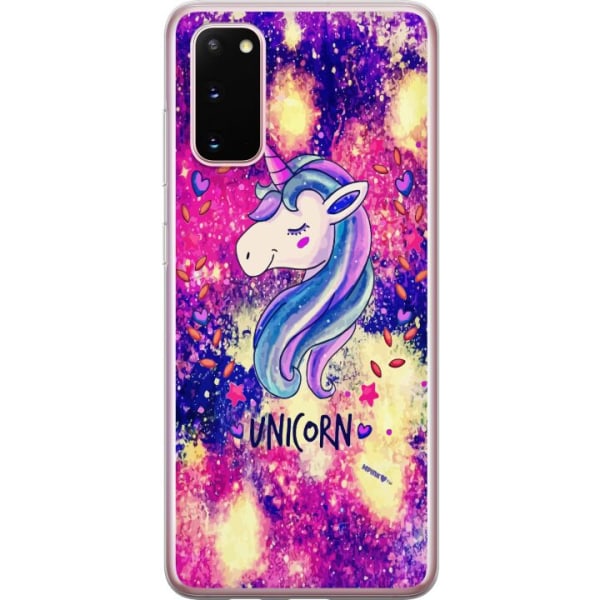 Samsung Galaxy S20 Skal / Mobilskal - Unicorn Enhörning