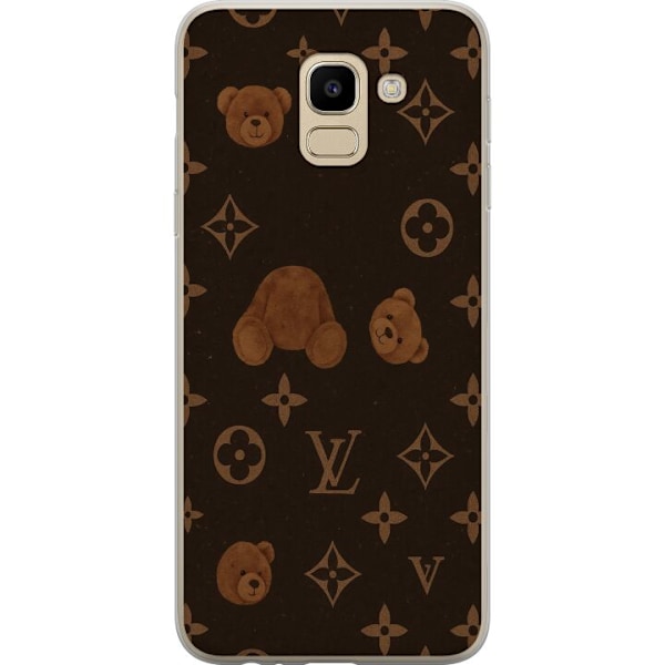 Samsung Galaxy J6 Genomskinligt Skal Plush Luxe
