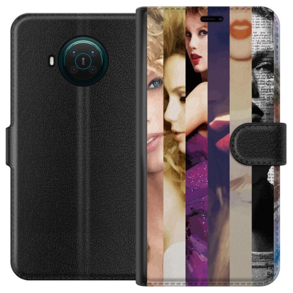 Nokia X10 Tegnebogsetui Taylor Swift