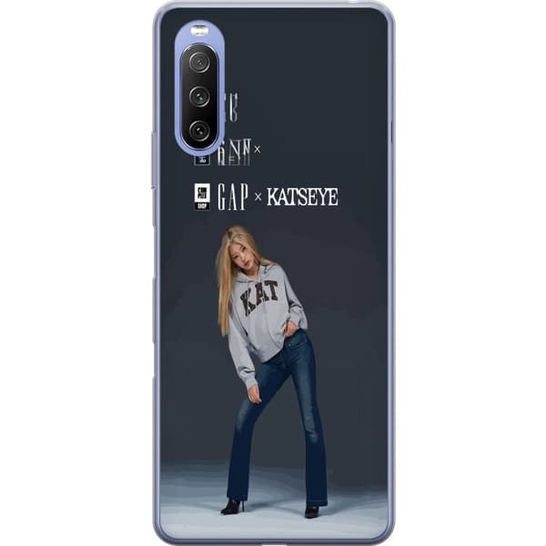 Kompatibelt Mobildeksel til Sony Xperia 10 III Lite KATSEYE blond modebild grå