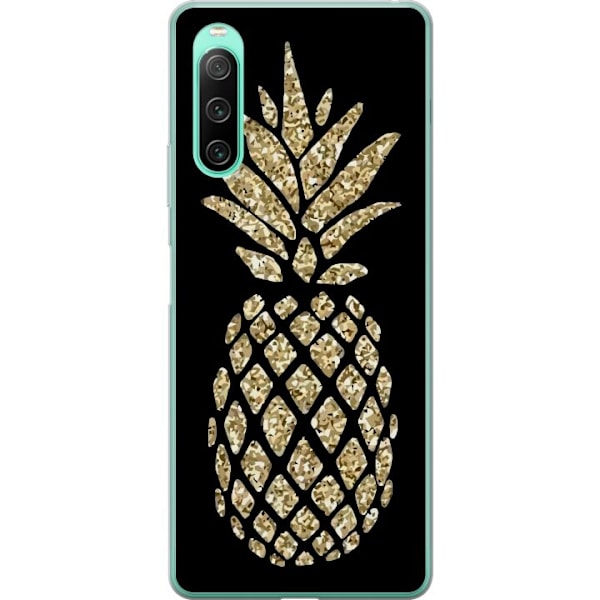 Sony Xperia 10 IV Läpinäkyvä kuori Ananas