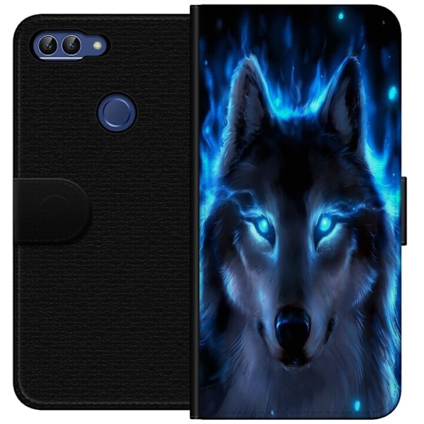 Huawei P smart Tegnebogsetui Ulv