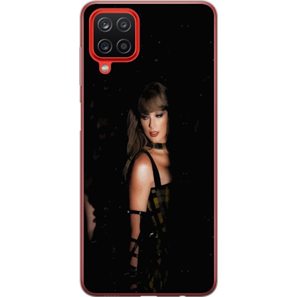 Samsung Galaxy A12 Läpinäkyvä kuori Taylor Swift