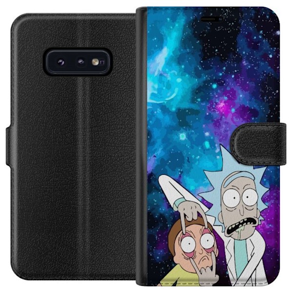 Samsung Galaxy S10e Lompakkokotelo Rick ja Morty