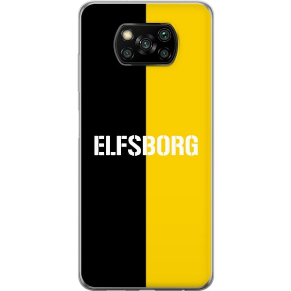 Xiaomi Poco X3 NFC Gjennomsiktig deksel Elfsborg