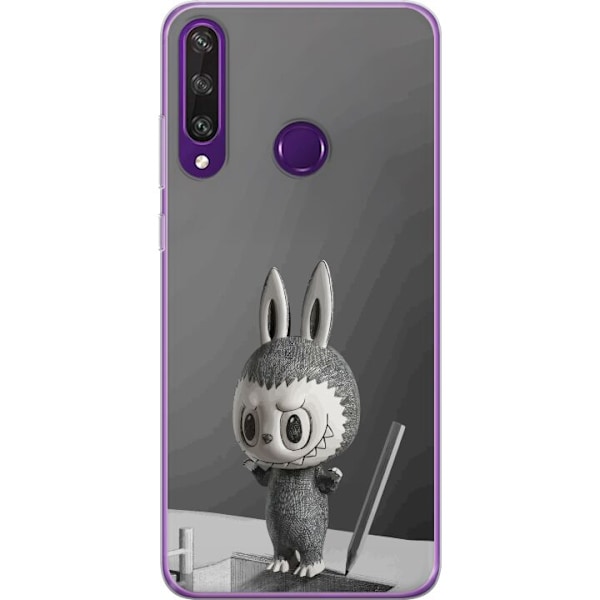 Huawei Y6p Läpinäkyvä kuori Pop Mart MEGA LABUBU LABUBU Sketch 1000%