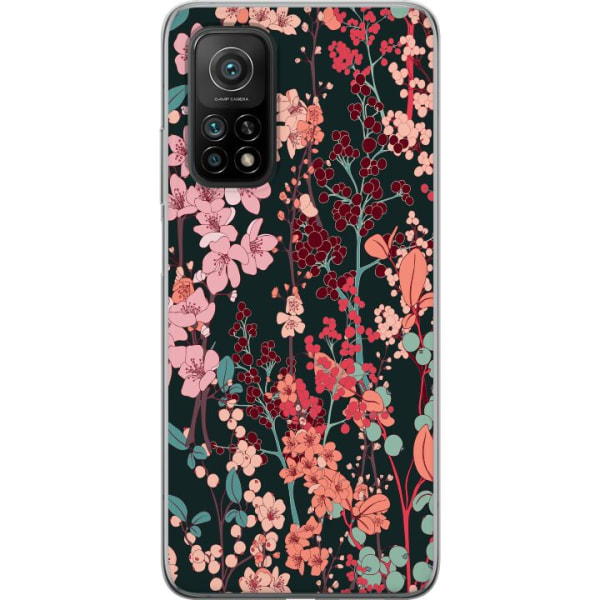 Xiaomi Mi 10T 5G Cover / Mobilcover - Blomster