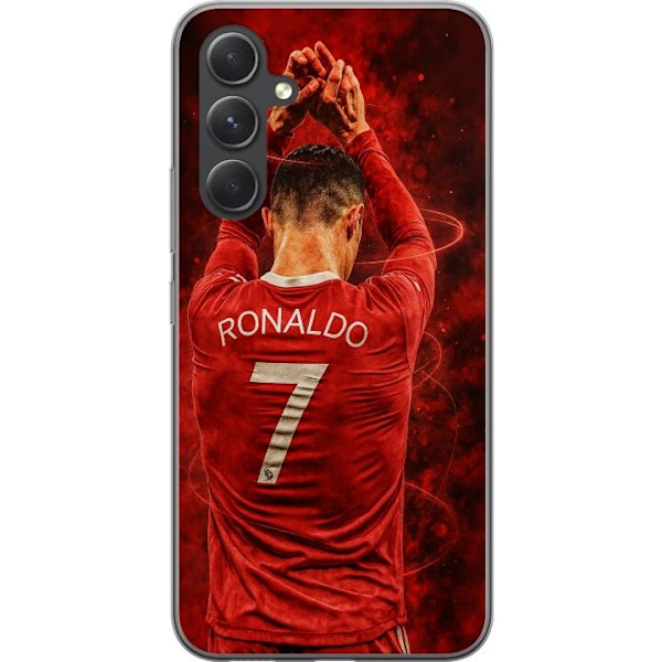 Samsung Galaxy S24 Gennemsigtig cover Ronaldo