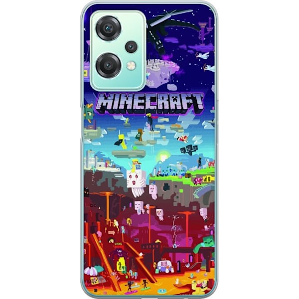 OnePlus Nord CE 2 Lite 5G Läpinäkyvä kuori Minecraft