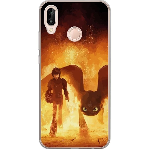 Huawei P20 lite Läpinäkyvä kuori Loikkakouluttaja