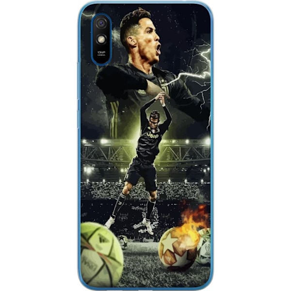 Xiaomi Redmi 9AT Genomskinligt Skal Ronaldo