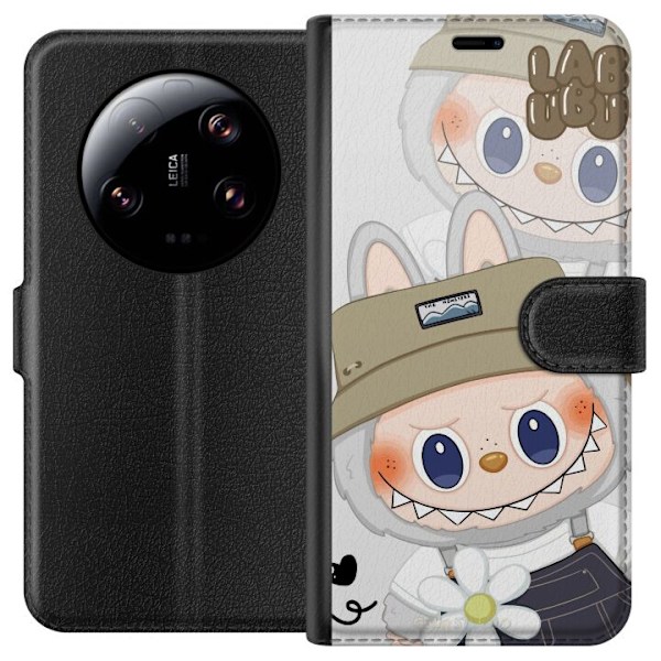 Xiaomi 13 Ultra Tegnebogsetui Labubu Minimal Mood - Enkel og s