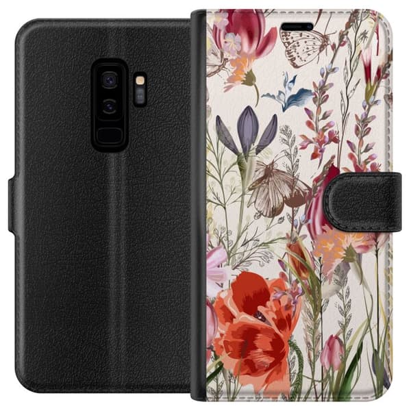 Kompatibel Tegnebogsetui til Samsung Galaxy S9+ Fodbold