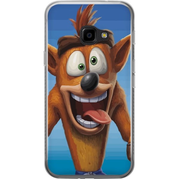 Samsung Galaxy Xcover 4 Läpinäkyvä kuori Crash Bandicoot