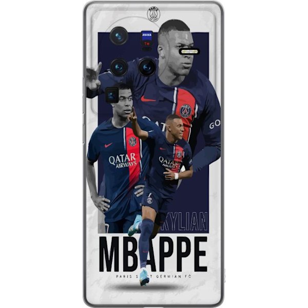 vivo X80 Pro Gjennomsiktig deksel Kylian Mbappé