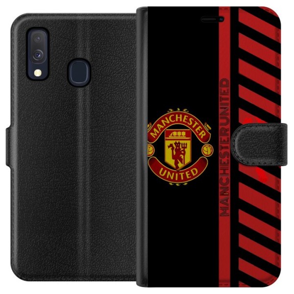 Samsung Galaxy A40 Plånboksfodral Manchester United
