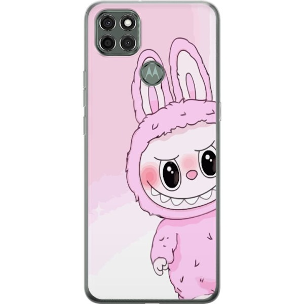 Motorola Moto G9 Power Gjennomsiktig deksel Labubu Bunny-serie