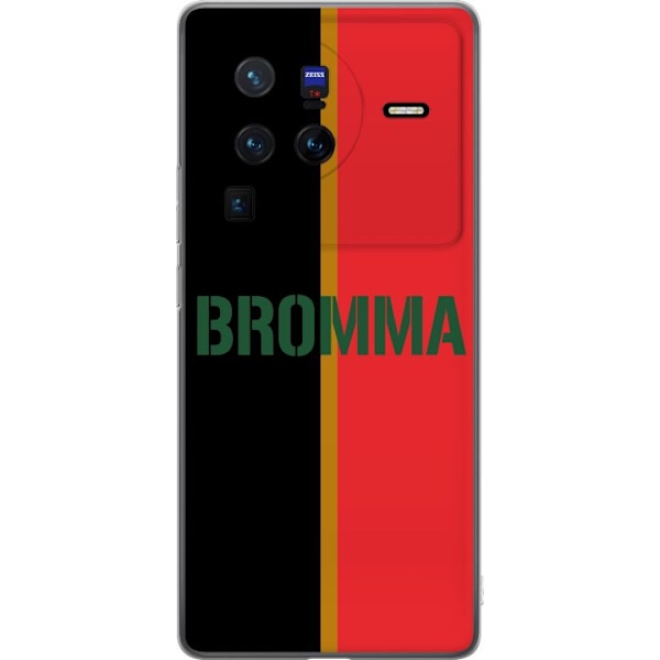 vivo X80 Pro Gjennomsiktig deksel Bromma