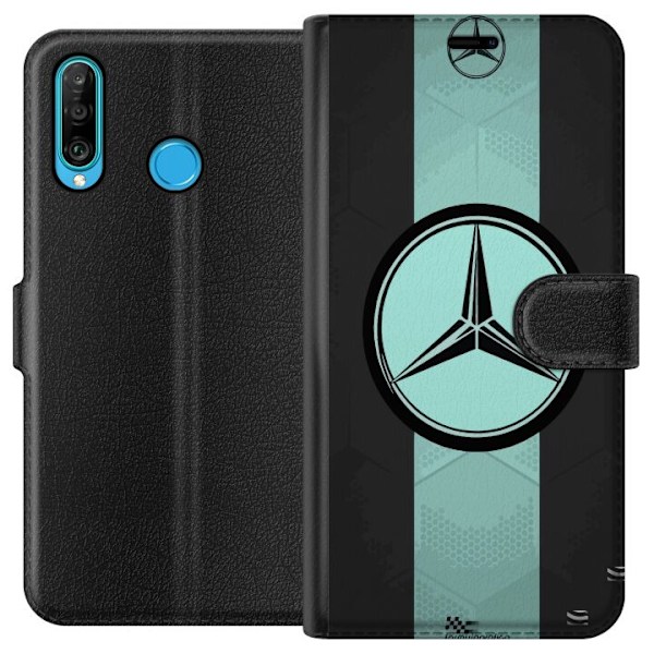 Huawei P30 lite Tegnebogsetui Mercedes