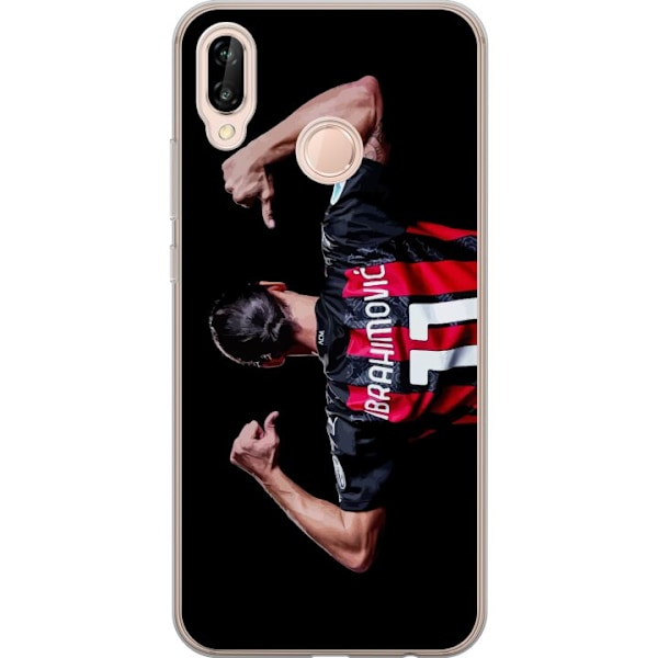 Huawei P20 lite Genomskinligt Skal Zlatan Ibrahimović