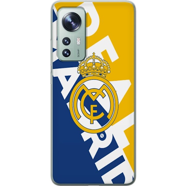 Xiaomi 12 Gjennomsiktig deksel Real Madrid