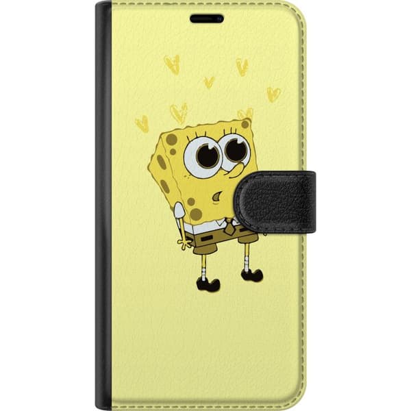 Kompatibel Tegnebogsetui til Apple iPhone 13 mini SvampeBob Firkant