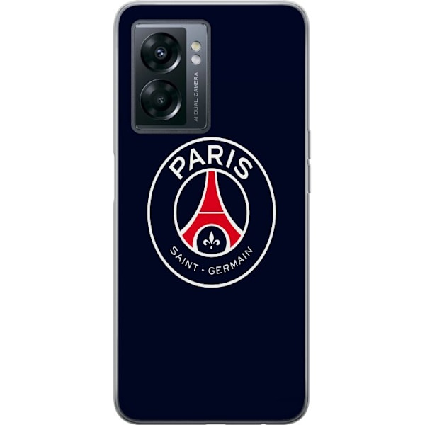 OnePlus Nord N300 Läpinäkyvä kuori Paris Saint-Germain