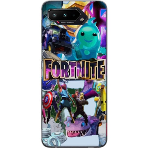 Asus ROG Phone 5 Genomskinligt Skal Fortnite