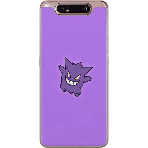 Samsung Galaxy A80 Genomskinligt Skal Gengar (Pokémon)