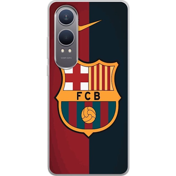 OnePlus Nord CE4 Lite Gennemsigtig cover FC Barcelona