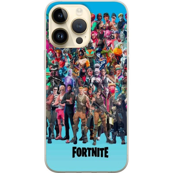 Apple iPhone 14 Pro Max Läpinäkyvä kuori Fortnite