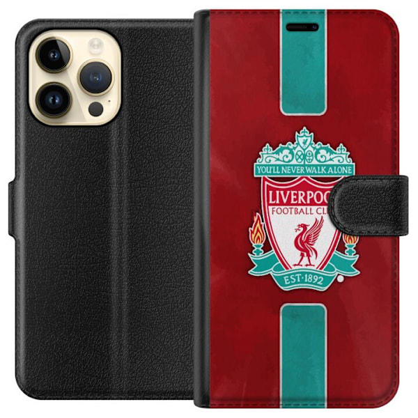 Apple iPhone 14 Pro Max Tegnebogsetui Liverpool FC - Klassisk