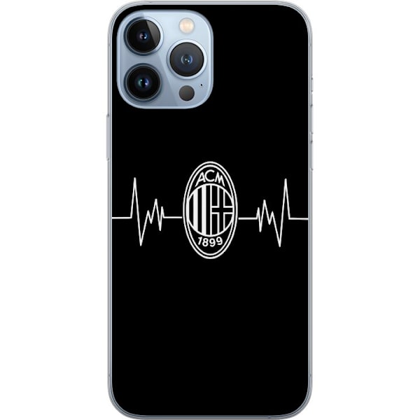 Apple iPhone 13 Pro Max Gjennomsiktig deksel AC Milan