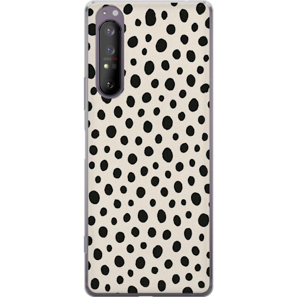 Sony Xperia 1 II Genomskinligt Skal Dot Dance