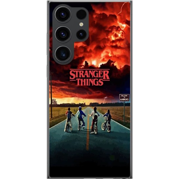 Samsung Galaxy S24 Ultra Genomskinligt Skal Stranger Things