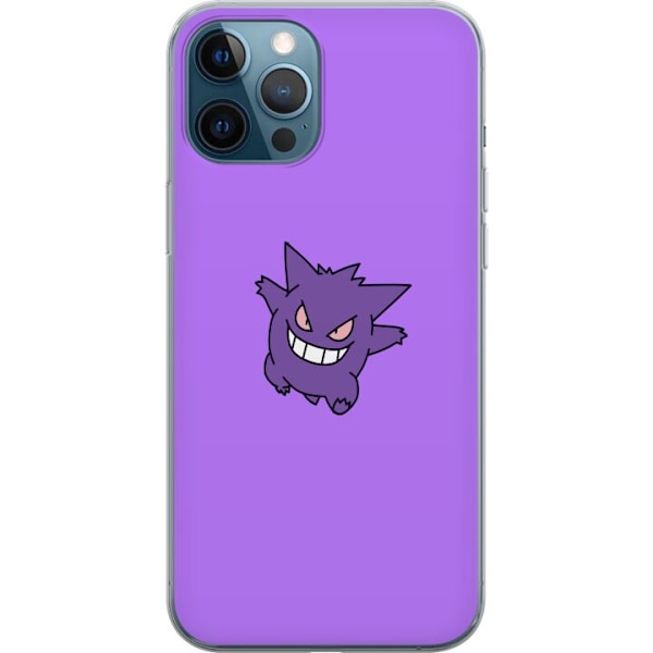 Apple iPhone 12 Pro Läpinäkyvä kuori Gengar Pokémon