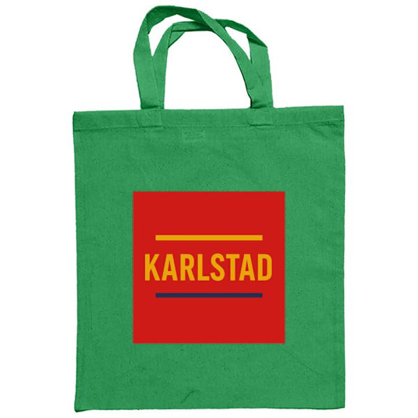 Mulepose | Holdbar Indkøbstaske i Stof Karlstad – Hockey Grøn