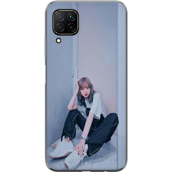 Huawei P40 lite Läpinäkyvä kuori Lisa from Blackpink – K-pop Style Icon