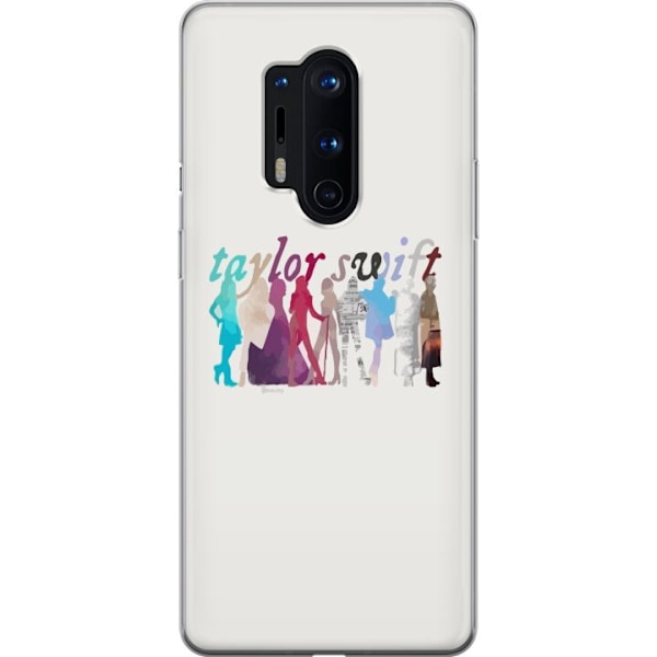 OnePlus 8 Pro Läpinäkyvä kuori Taylor Swift