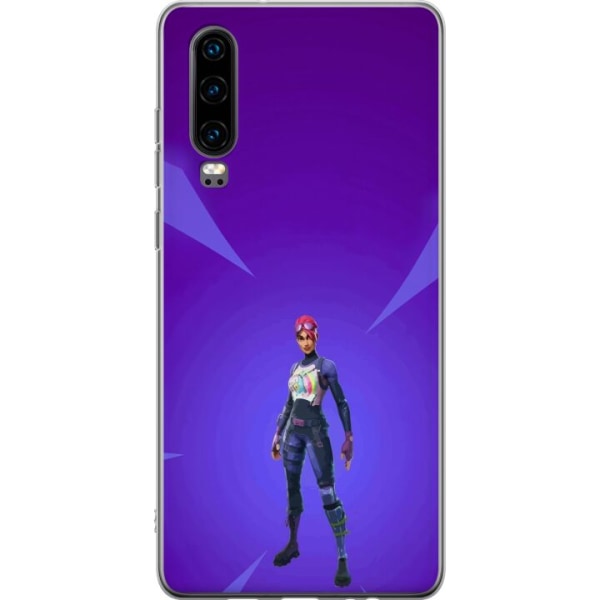 Huawei P30 Genomskinligt Skal Fortnite - Brite Bomber