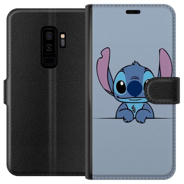 Kompatibelt Plånboksfodral till Samsung Galaxy S9+ Lilo & Stitch