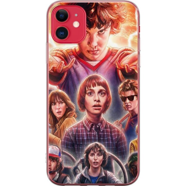 Apple iPhone 11 Genomskinligt Skal Stranger Things