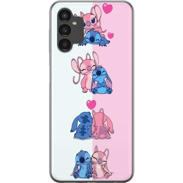 Samsung Galaxy A04s Läpinäkyvä kuori Lilo & Stitch