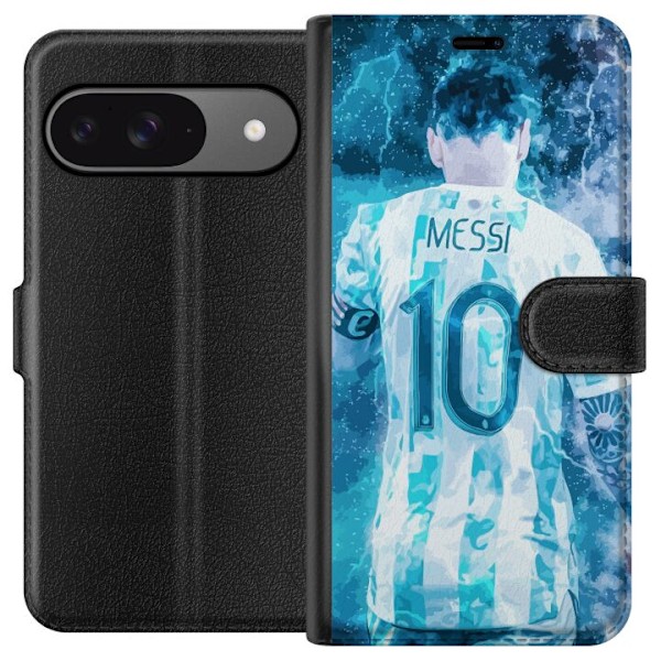 Google Pixel 9 Plånboksfodral Lionel Andrés Messi