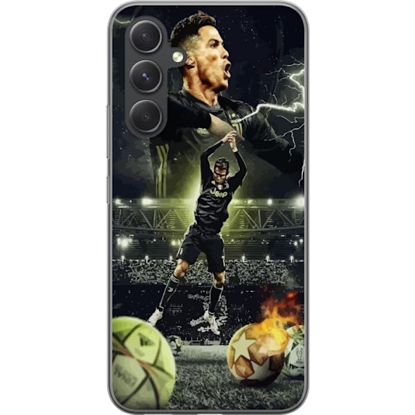 Samsung Galaxy S24+ Gennemsigtig cover Ronaldo