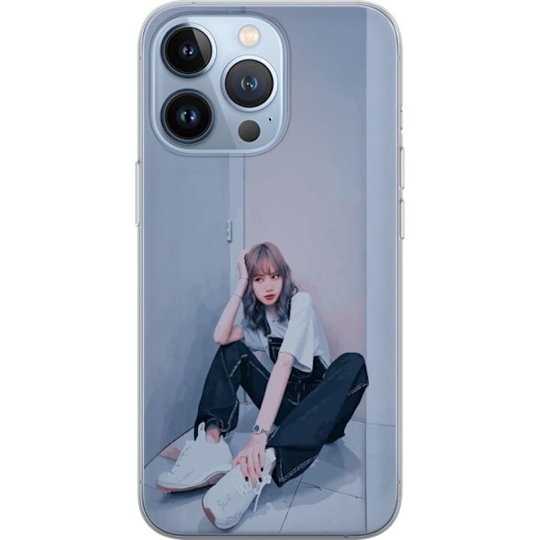 Apple iPhone 13 Pro Läpinäkyvä kuori Lisa from Blackpink – K-pop Style Icon