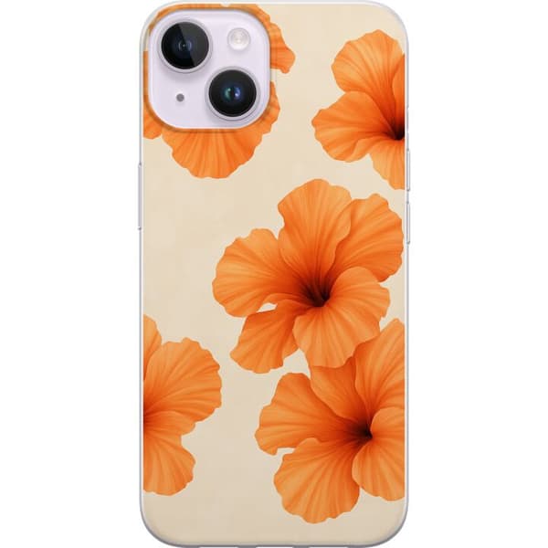 Kompatibelt Mobildeksel til Apple iPhone 14 Papaya Punch
