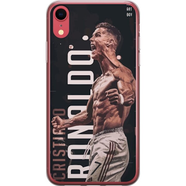 Apple iPhone XR Läpinäkyvä kuori Ronaldo