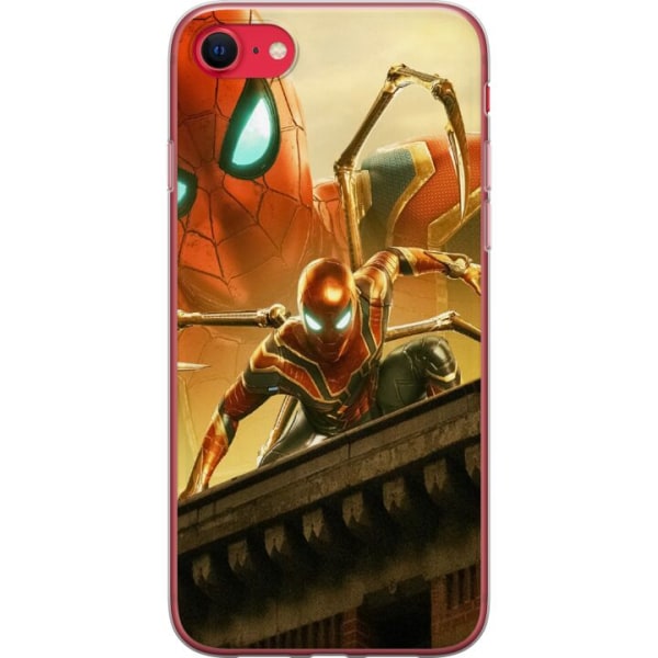Apple iPhone SE (2020) Cover / Mobilcover - Spiderman