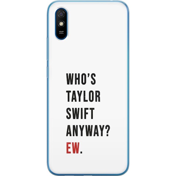 Xiaomi Redmi 9AT Gjennomsiktig deksel Taylor Swift